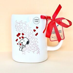 Peanuts Snoopy White Double Sided “BE MINE” Mug
